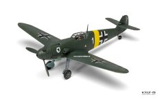 Messerschmitt Bf109F-4 + farby, klej, pędzelek - Airfix A55014