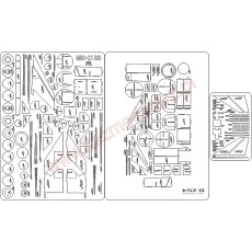 MiG-21 bis - szkielet...