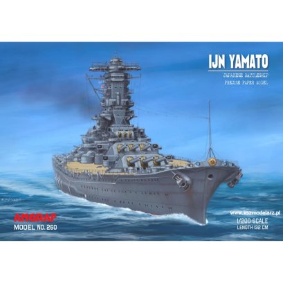 IJN Yamato - pancernik japoński - Angraf 260