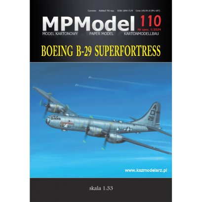 Boeing B-29 Superfortress - MPModel 110