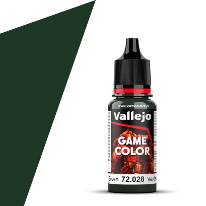 Vallejo 72028. Dark Green - Farba Game Color