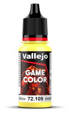 Vallejo 72109. Toxic Yellow - Farba Game Color