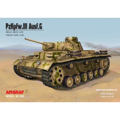 PzKpfw. III Ausf. G - niemiecki czołg średni- Angraf 266