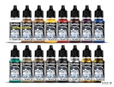 Vallejo 70142 Medieval Colors - Zestaw 16 farb Model Color