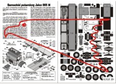 Jelcz 005M - samochód strażacki - Orlik A040