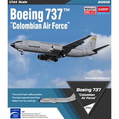 Boeing 737-400 Colombian Air - Academy 12639