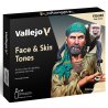 Vallejo 70258 Face & Skin Tones - Zestaw 16 farb Model Color