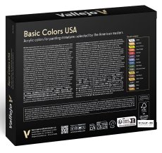 Basic Colors USA - Vallejo 70140 - Zestaw 16 farb