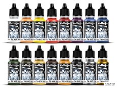 Basic Colors USA - Vallejo 70140 - Zestaw 16 farb