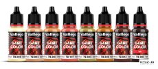Skin Tones Vallejo 72187 - Zestaw 8 farb Game Color