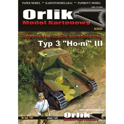 Typ 3 "Ho-ni" III - japońskie działo samobieżne - Orlik 191
