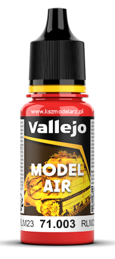 Vallejo 71003 Red RLM23 – Farba Model Air 18 ml