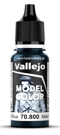 Farba Vallejo Model Color 180. Gunmetal Blue 70800