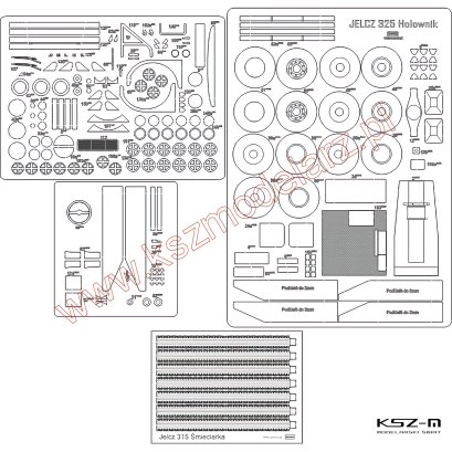 JELCZ 325 pomoc drogowa - szkielet, detale - Answer 5/15