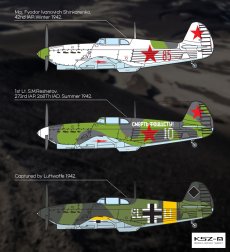 Yakovlev Yak-1 Battle of the Stalingrad - Academy 12343