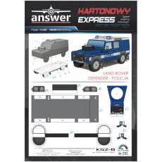 Land Rover Defender Policja - KEx 113 (dla dzieci)