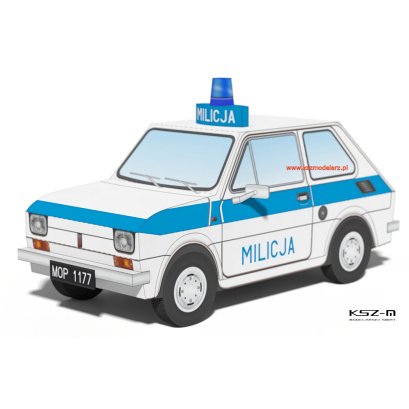 Fiat 126p Milicja (dwa modele) - KEx 115