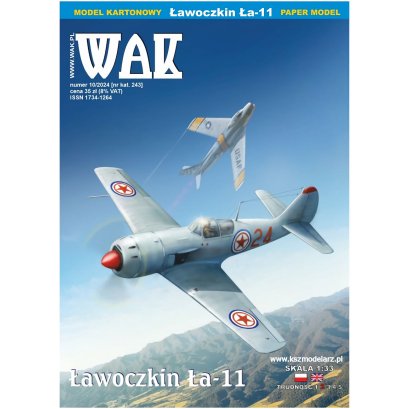 Ławoczkin Ła-11 - samolot myśliwski - WAK 10/2024