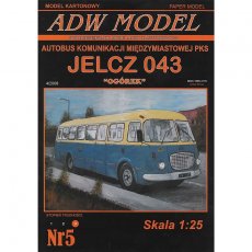 Autobus JELCZ 043 PKS "Ogórek" - ADW Model 5
