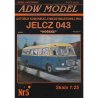 Autobus JELCZ 043 PKS "Ogórek" - ADW Model 5