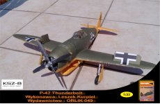 P-47 Thunderbolt - samolot myśliwski - Orlik 049