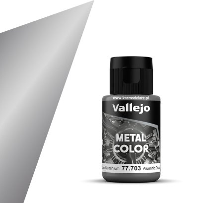 Dark Aluminium - Vallejo 77703 - Farba Metal Color 32 ml