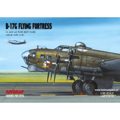 B-17G Flying Fortress "Texas Raiders" (Latająca forteca) - Angraf 279