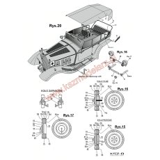 Mercedes-Benz W31 typ G4 - samochód sztabowy - Answer 595