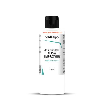 Vallejo 71562 Airbrush Flow Improver – medium do aerografu 200 ml