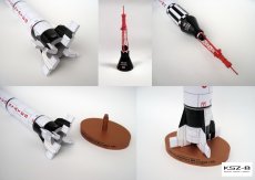 Mercury-Redstone MR3 - załogowy statek kosmiczny - Modelik 31/10