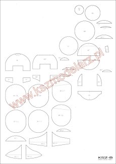 SU-27 SKM - szkielet - Orlik 104