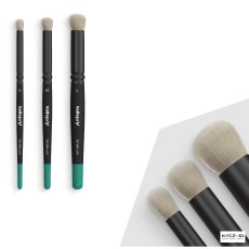 Vallejo B07990 Dry Brush Set – 3 pędzle naturalne