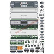 PKP EP07-338 Lokomotywa elektryczna - Sklej Model 43