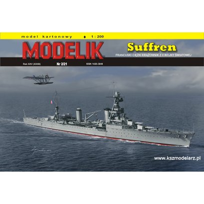 SUFFREN francuski ciężki krążownik - Modelik 2/21