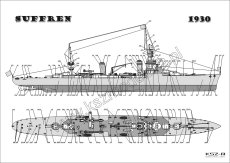 SUFFREN francuski ciężki krążownik - Modelik 2/21