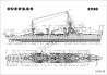 SUFFREN francuski ciężki krążownik - Modelik 2/21