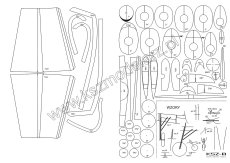 Fairey Firefly Mk IV brytyjski samolot myśliski - Modelik 1/25