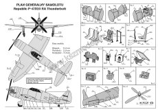 P-47D 20RA Thunderbolt - samolot myśliski - Modelik 21/10