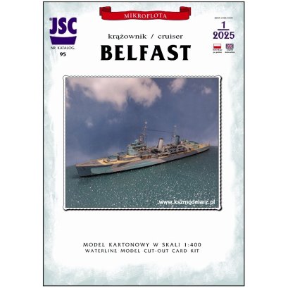 BELFAST - brytyjski krążownik - JSC-095
