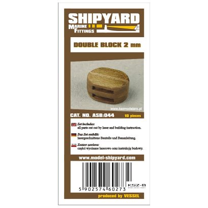 Bloki podwójne 2 mm (10 sztuk) - Shipyard
