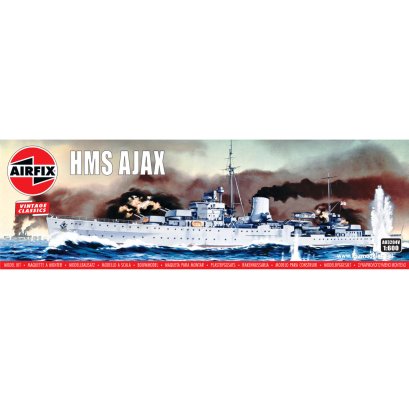 HMS Ajax - krążownik brytyjski - Airfix A03204V