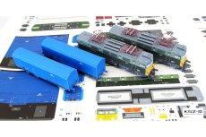 PKP ET41-153 JAMNIK - pociąg towarowy - Sklej Model 45