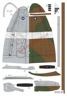 P-47D-22 Thunderbolt SEAC - samolot myśliwski - MPModel 132