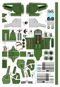 P-47D-22 Thunderbolt SEAC - samolot myśliwski - MPModel 132