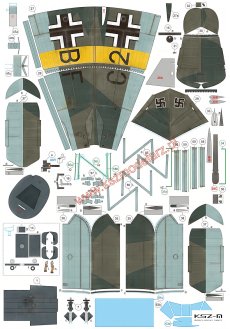 Henschel Hs 126 B-1 - samolot rozpoznawczy - MPModel 86
