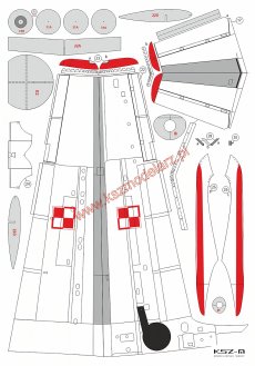 JAK-40 36 SPLT - samolot pasażerski - MPModel 115