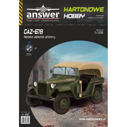 GAZ-67B - radziecki samochód terenowy - Answer 592