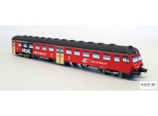 SN84-003 "Żuczek" - pociąg osobowy SKPL - Sklej Model 46