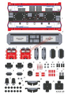 EP09-001 PKP Cargo SA lokomotywa elektryczna - Sklej Model 47