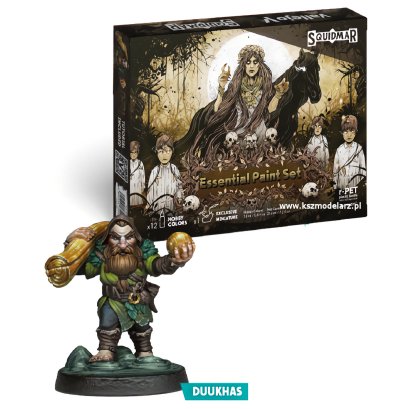 12 farb + figurka Duukhas - Essential Paint Set - VALLEJO 72201